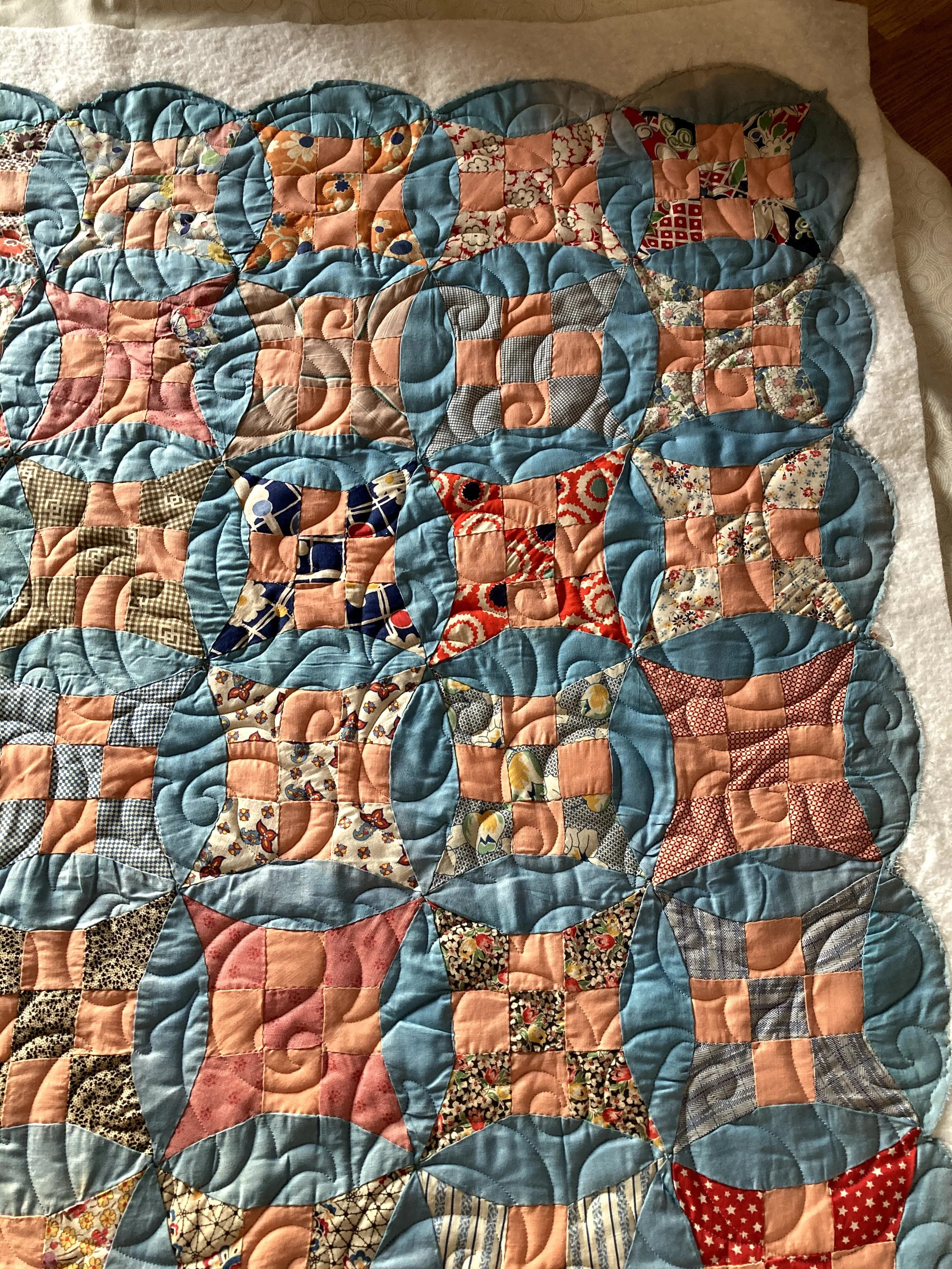 Quilting a Vintage Top — Kelly Cline Quilting